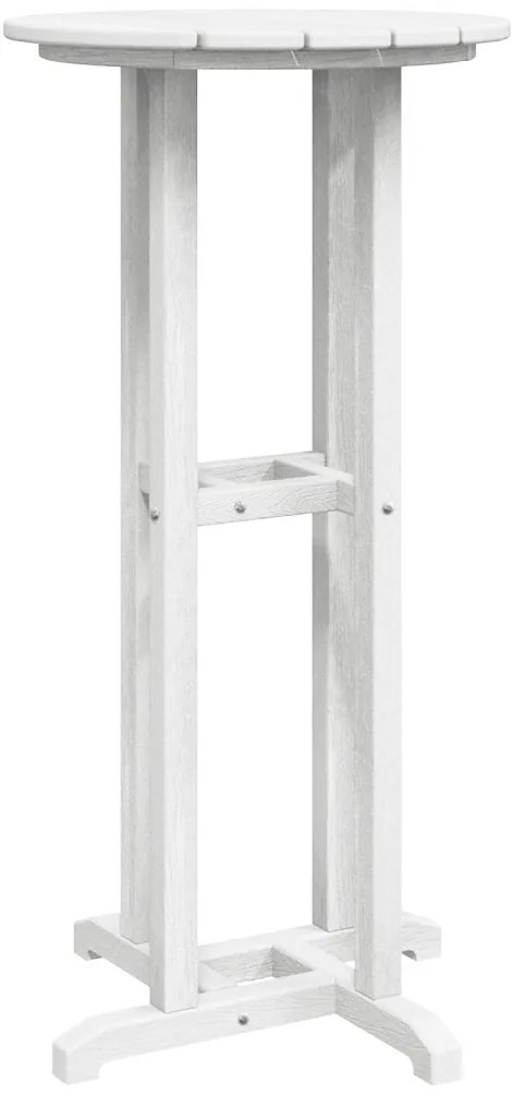 Bárasztal Fehér 55x55x107 cm HDPE