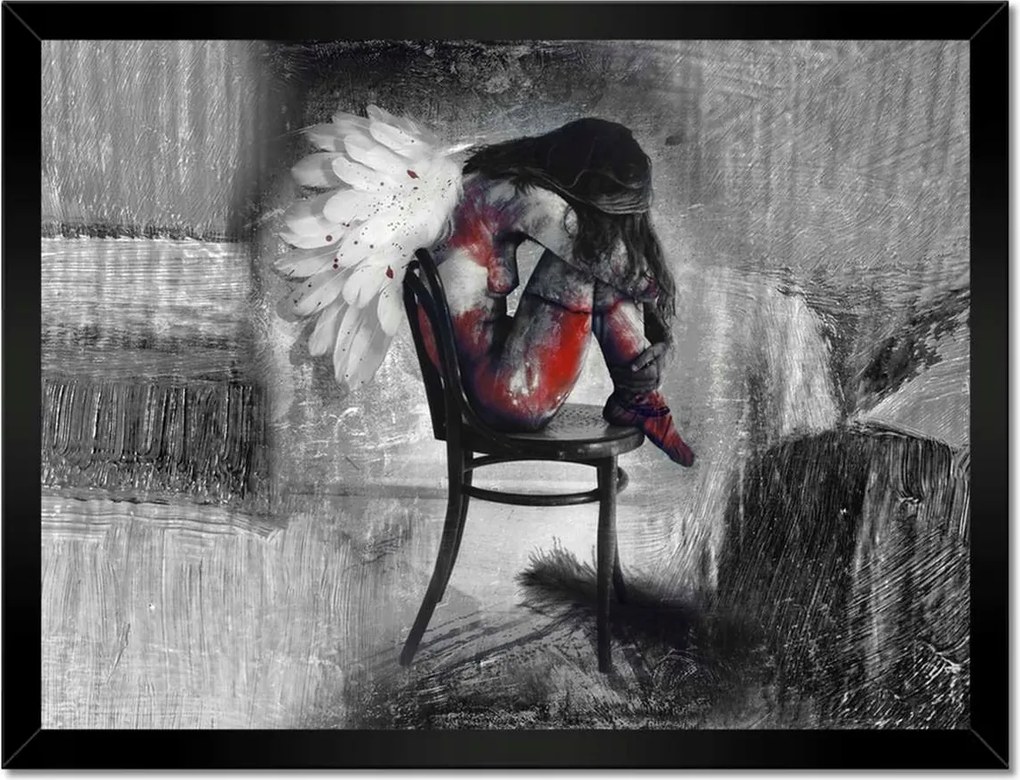 Poszterek keretben 40x30 Angyali vágyakozás