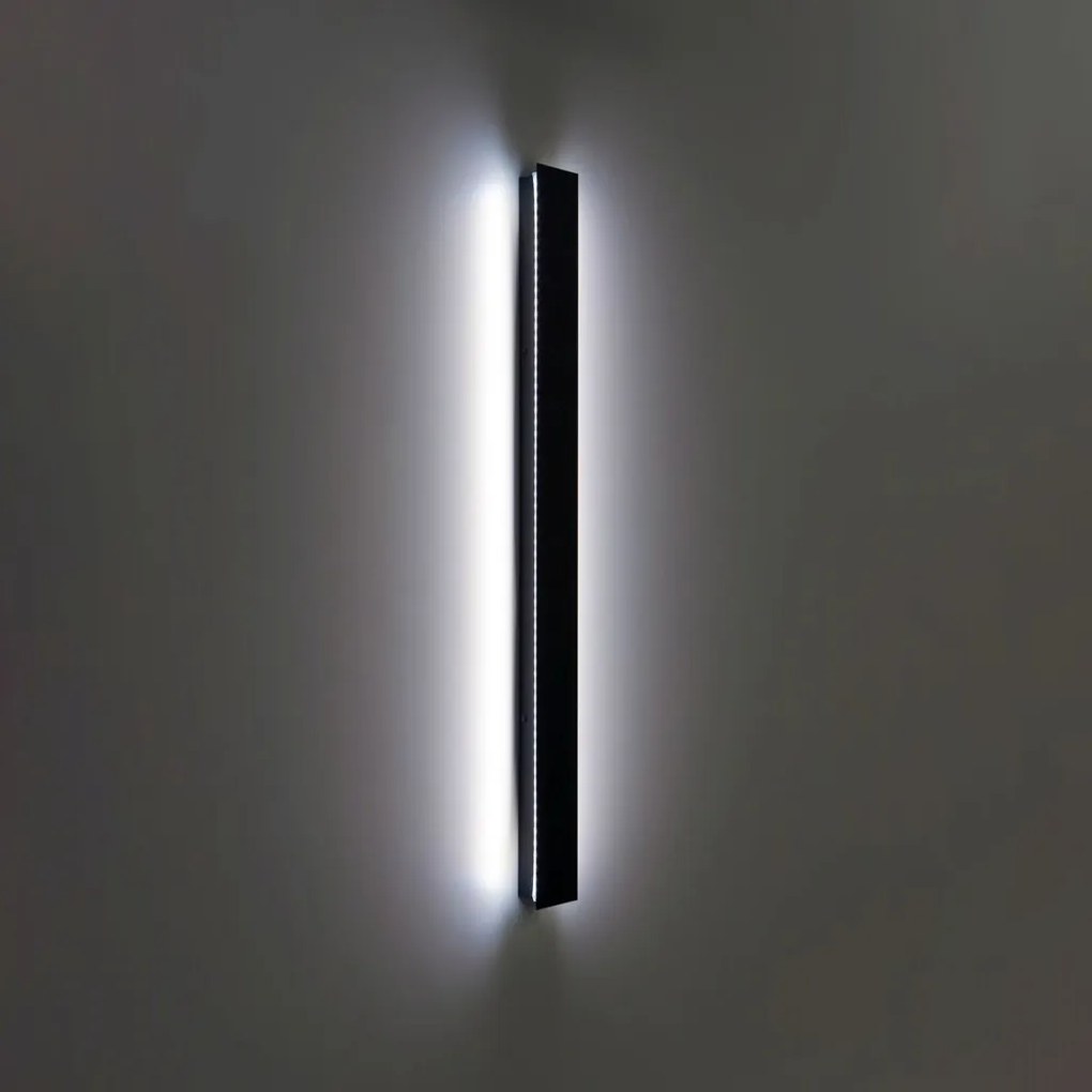 ITALUX OWL-2051-15-4K MUTTI Modern Kültéri Fali Lámpa Fekete LED IP54