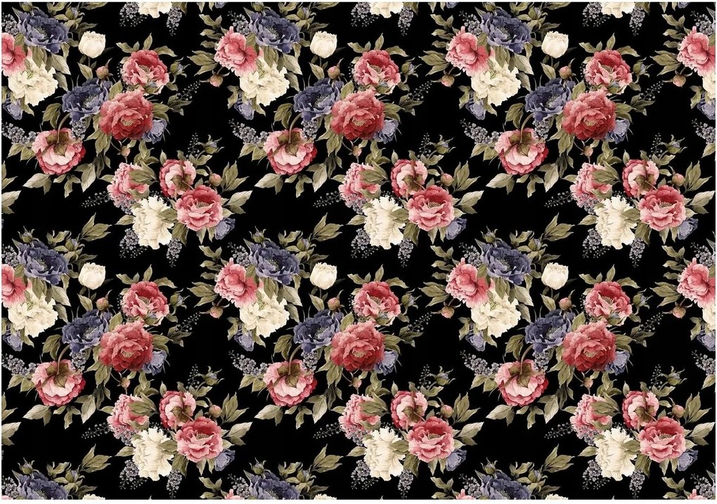 Fotótapéta virágok rózsa rózsák fotótapéta 416 x