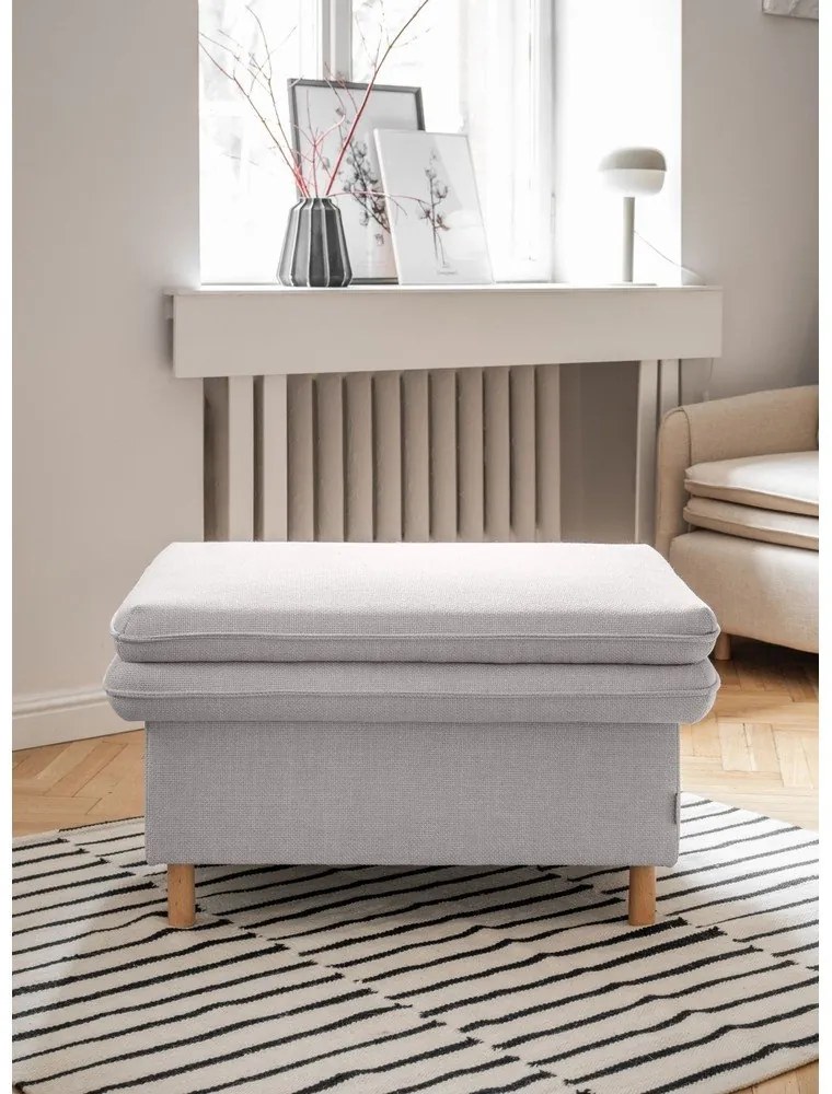 Világosszürke lábtartó Simon – Miuform