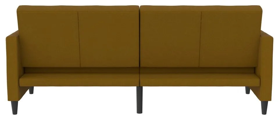 Sárga kinyitható kanapé 86 cm Celine – Støraa