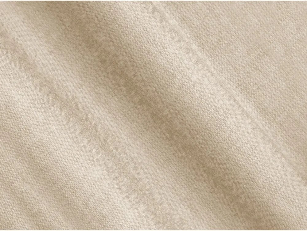 Bézs bársony kanapé 255 cm Campi – Cosmopolitan Design