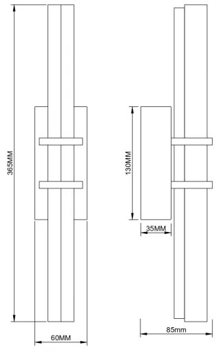 Zuma Line 003064-034736 - IGGLY LED fali lámpa LED/8W/230V, arany