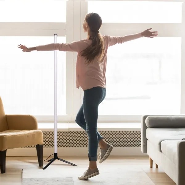 LED RGBW Dimmelhető állólámpa LOLLY LED/5W/230V + távirányítás