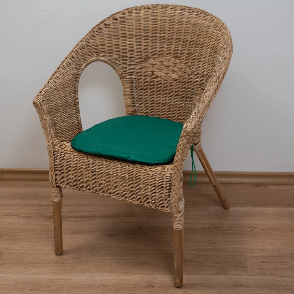 Székre való párna STANDARD sötétzöld