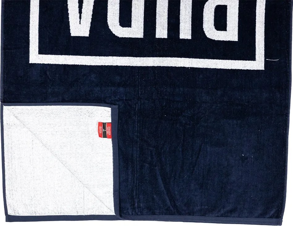 BUDAPEST Strandtörölköző sötétkék 165x90cm