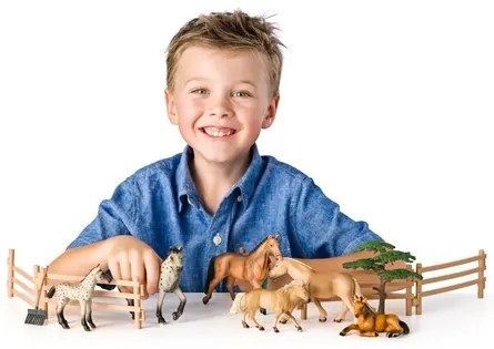 Faunica Horse set with groschen