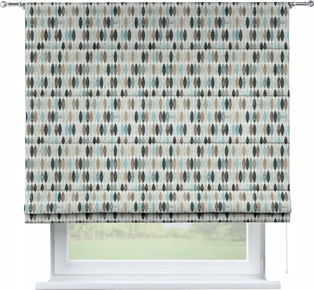 Kész római roló Torino 110x150cm kék