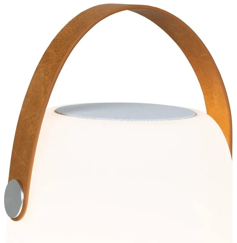 USB LED hordozható kültéri lámpa időzítő funkcióval, hangszóróval ø 18 cm Cardiff – House Nordic