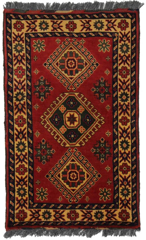 Gyapjú szőnyeg Kargai Caucasian 60x99 kézi nappali szőnyeg