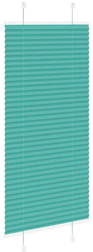 pliszírozott redőny Benzinzöld 65x150 cm szövetszélesség