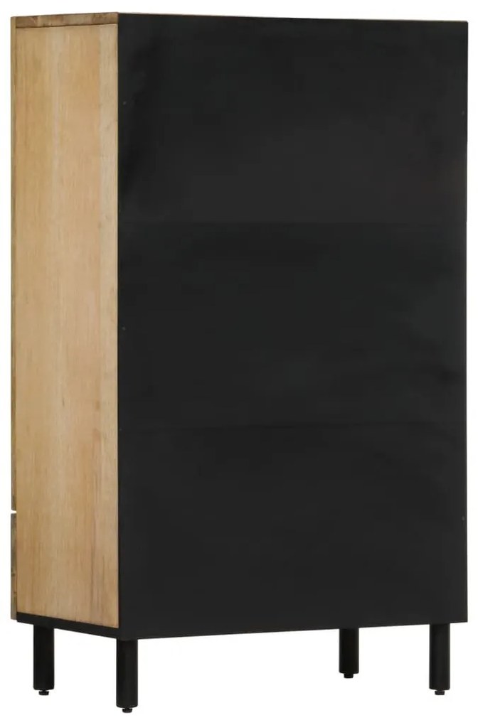 tömör mangófa magasszekrény 60 x 33 x 100 cm