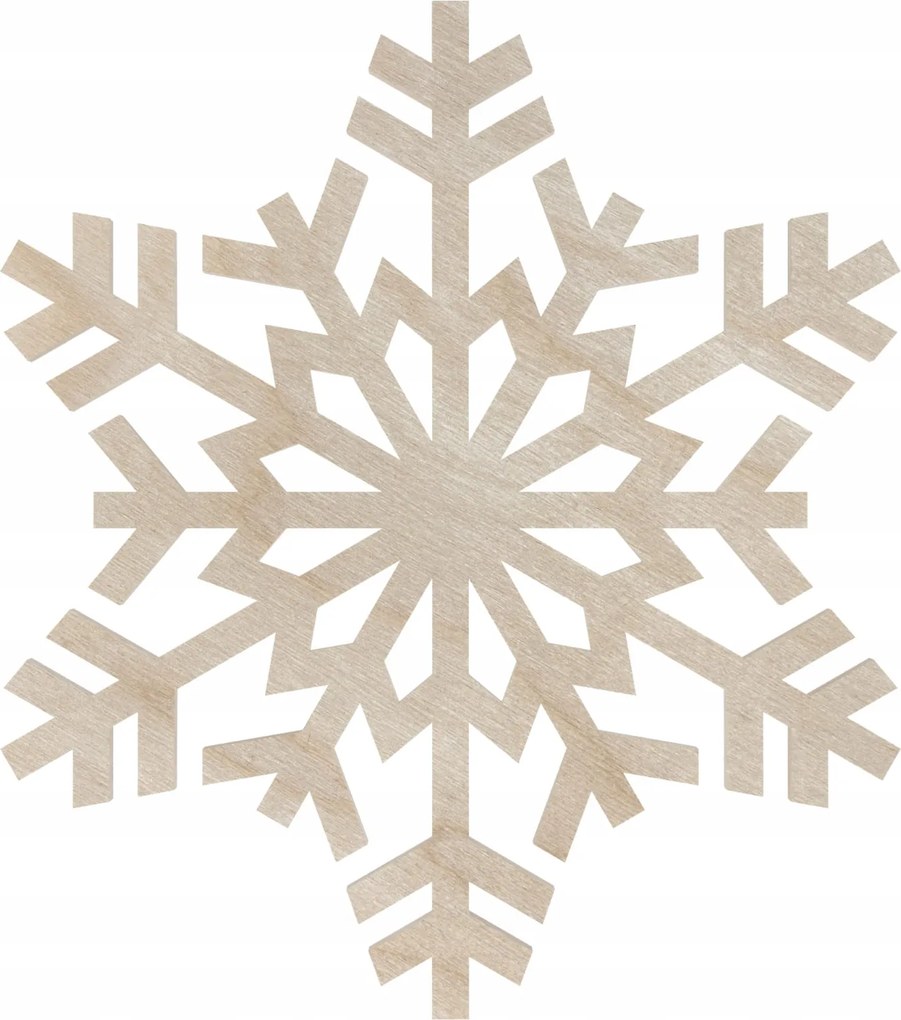 Fa Hópehely Dekoráció Karácsonyi Dekoráció Decoupag 30CM