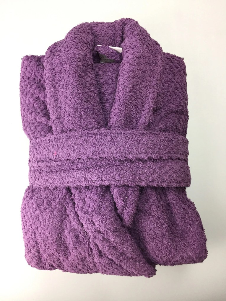 Frottír unisex fürdőköpeny Lila TiaHome - M