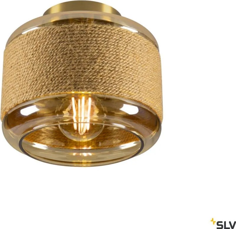SLV 1007592 ROPE Glamour Mennyezeti Lámpa Arany E27 IP20