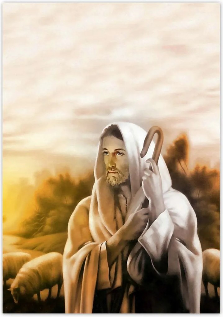 Poszterek 70x100 Jézus, a jó pásztor