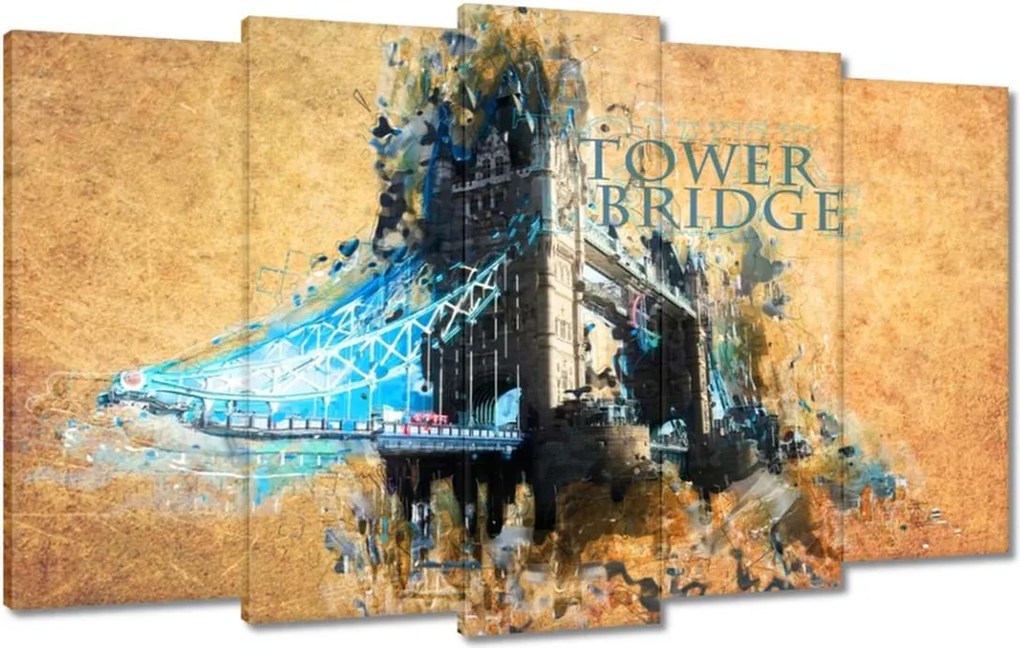 Festmények 100x60 Tower Bridge Anglia Uk