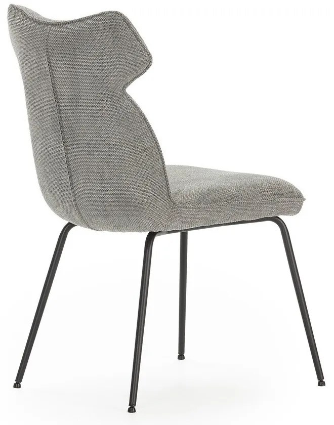 Szürke étkezőszék szett 2 db-os Dara – Marckeric