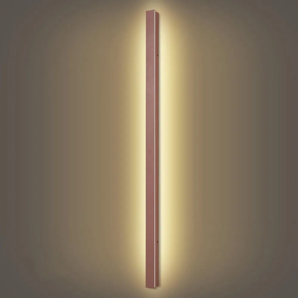 BRILAGI-LED kültéri fali lámpatest LINEAR LED/32W/230V 3000K IP65 140 cm barna CRI 90