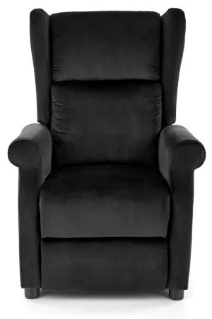 RELAXA állítható fotel, fekete