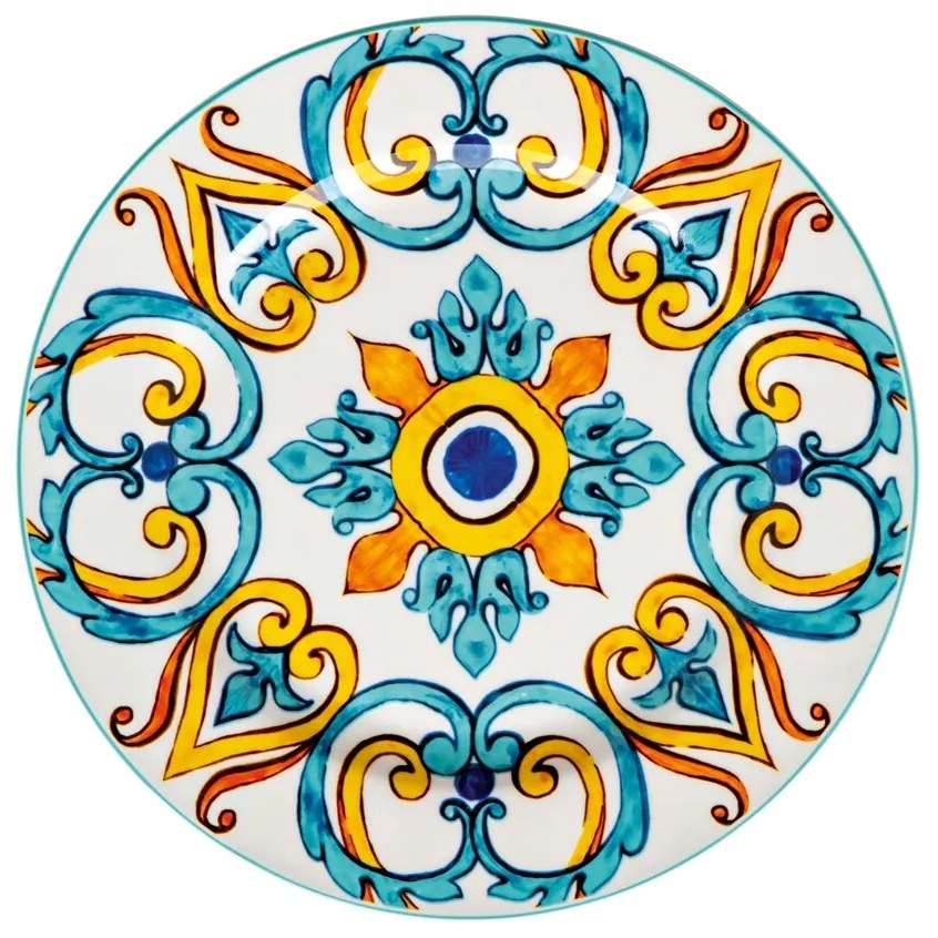Medicea 18 darabos Étkészlet, Brandani, porcelán