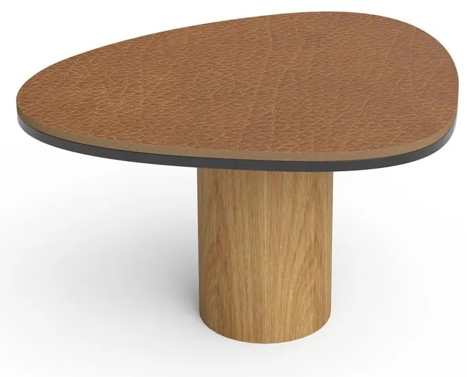 Konyakbarna fali acél akasztó Dot L Bull – LIND DNA