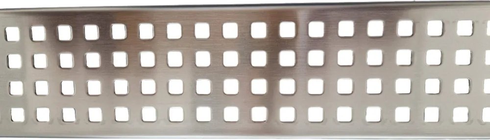 Carmine zuhanyfolyóka - rozsdamentes - 60 cm