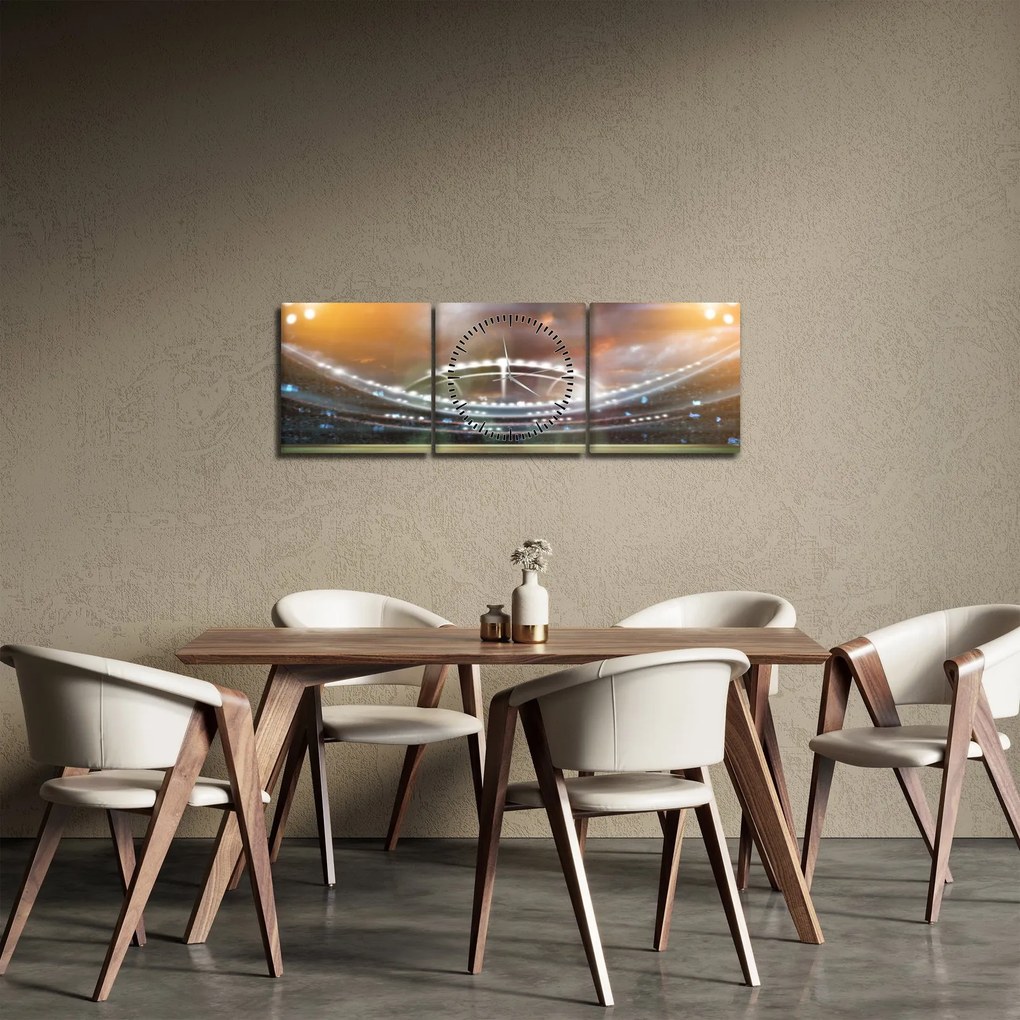 Kép - Stadium (órával) (90x30 cm)