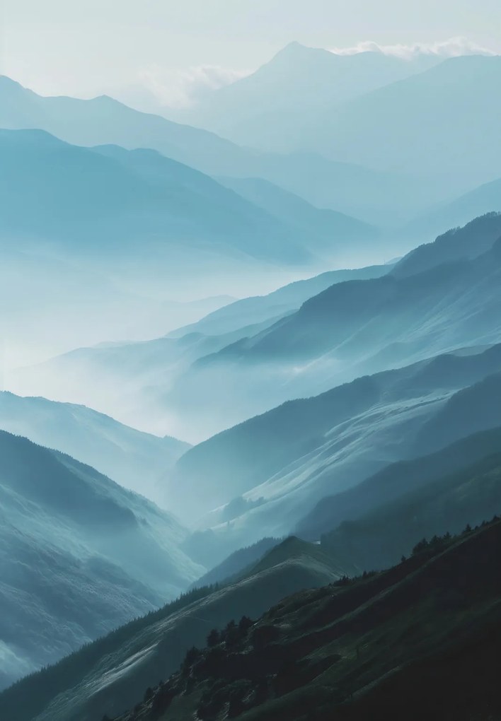 Poszter 68x98cm Felhők között