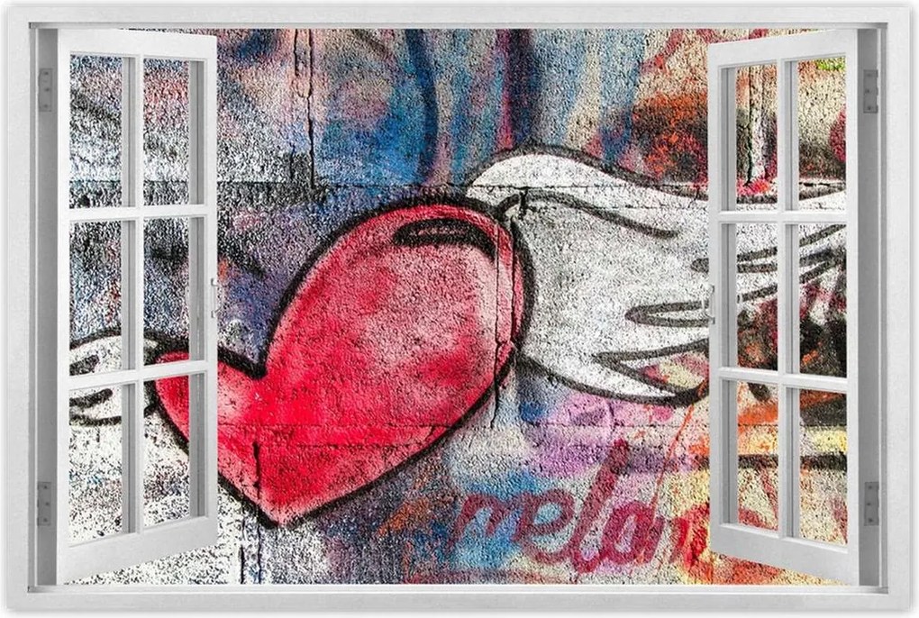 Poszterek 60x40 Graffiti falfestmények