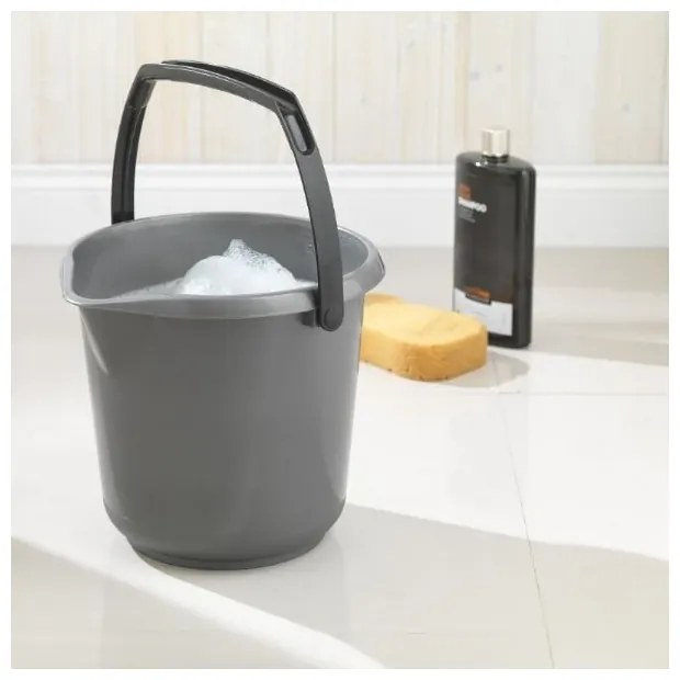 Clean szürke vödör, 10 l - Addis