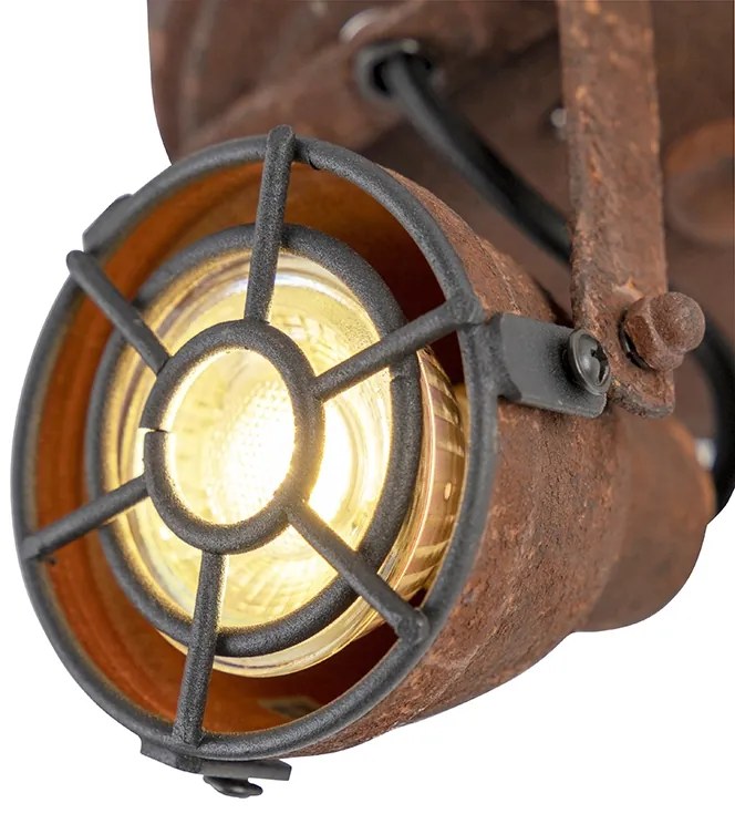 Ipari reflektor rozsdabarna 2 lámpás - Sorra