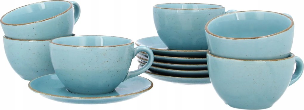 Lubiana Art Csésze Csészealjjal 2 Db 280 ML 16 Cm-es Kávéscsésze Szett