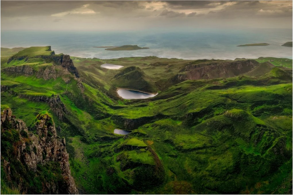 Kép - Quiraing, Skócia (90x60 cm)