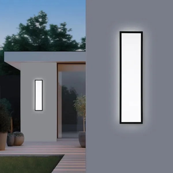 Brilagi-LED Dimmelhető fürdőszobai lámpatest FRAME SMART LED/50W/230V IP44 fekete+távirányító