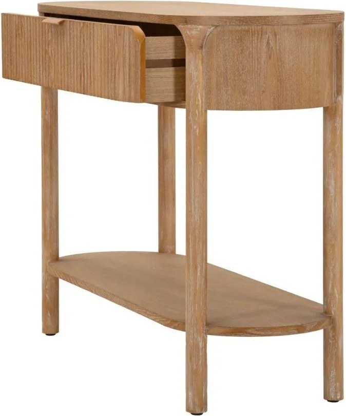 Natúr színű jegenyefenyő konzolasztal 40x110 cm Gothenburg – Mauro Ferretti