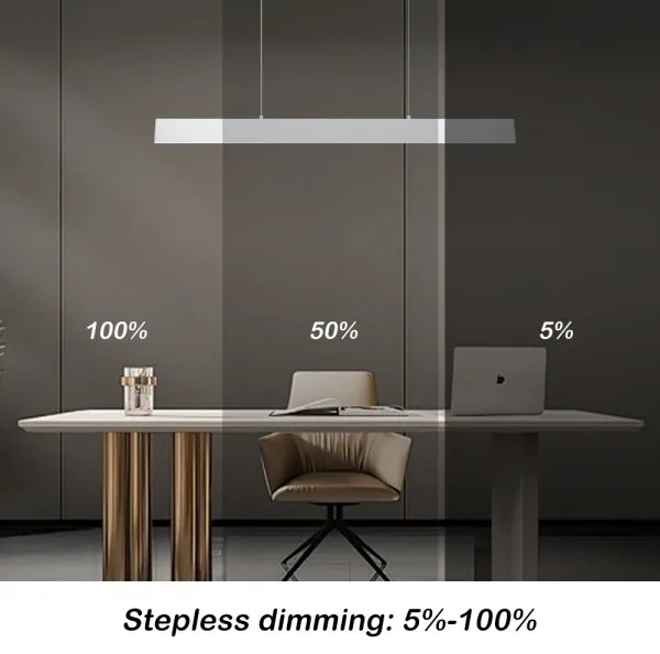 Brilagi - LED Dimmelhető csillár zsinóron SLIMLINE LED/40W/230V 3000-6000K fehér + távirányító