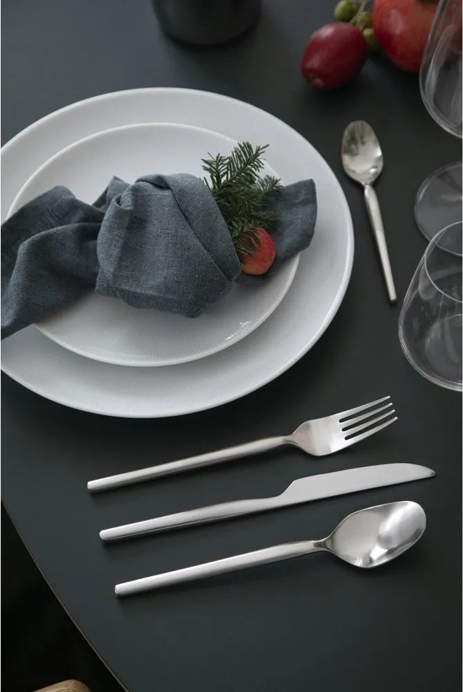 Ezüstszínű rozsdamentes acél evőeszköz készlet 16 db-os Dorotea – Gense