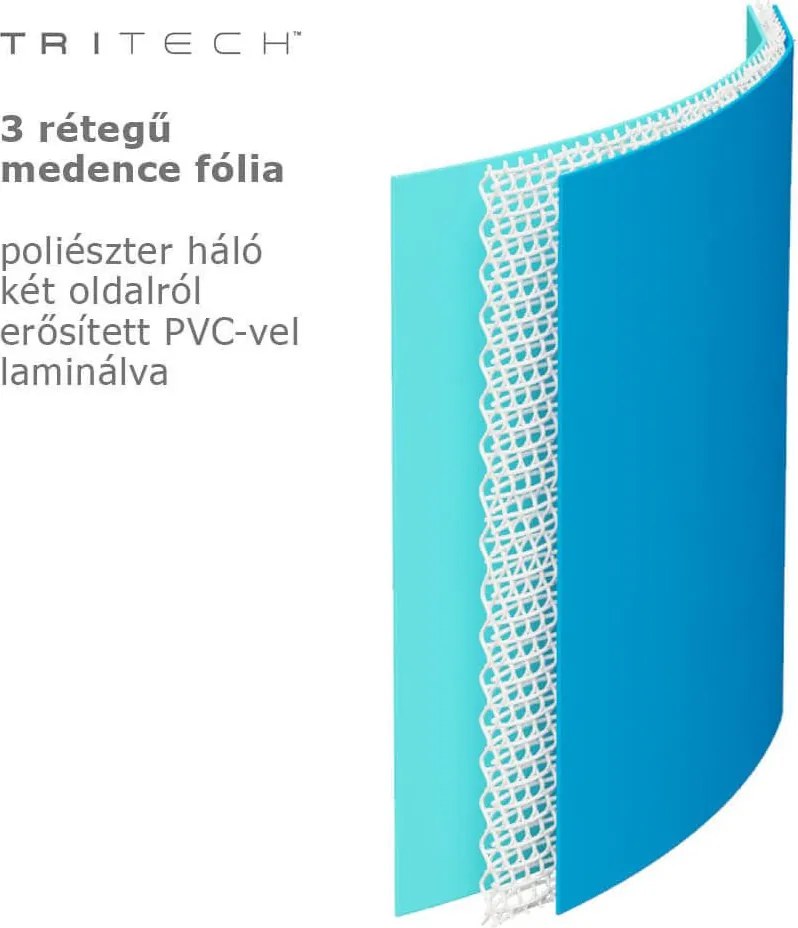 Bestway Palermo felfújható medence szett 457 x 122 cm