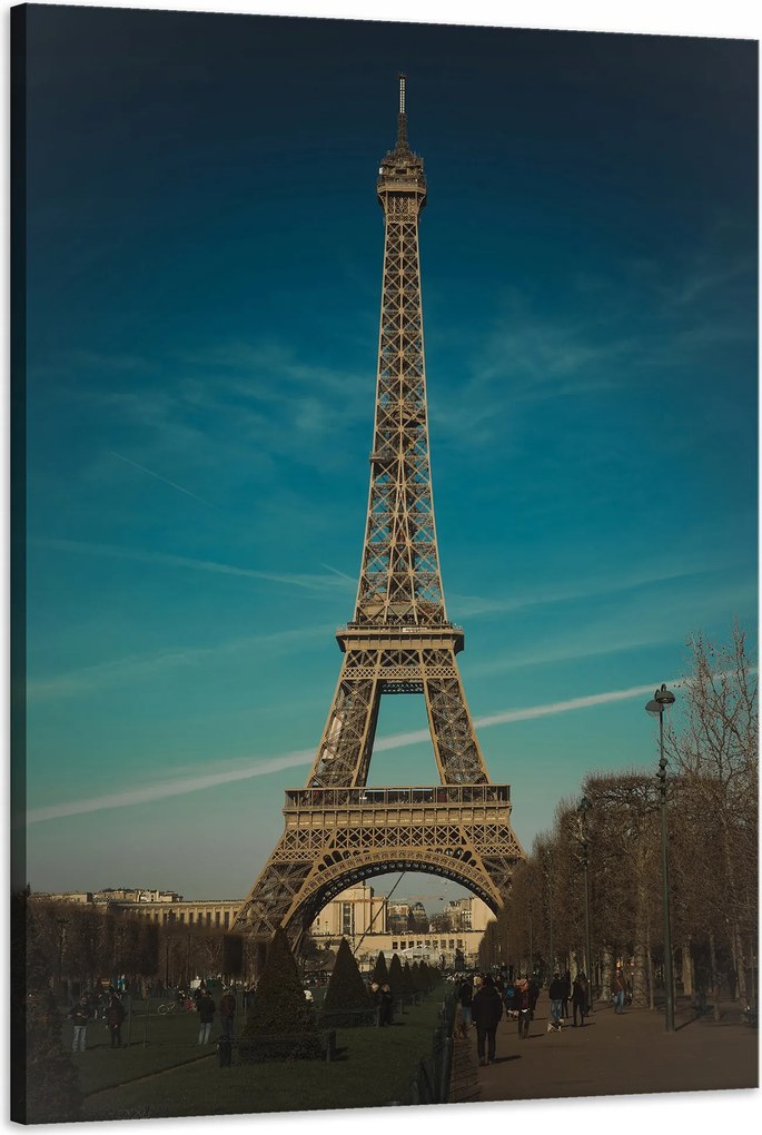 Vászonkép Építészet Eiffel-torony 60x90