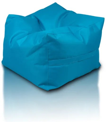 Babzsák Cubo TiaHome széklet - Sötétkék