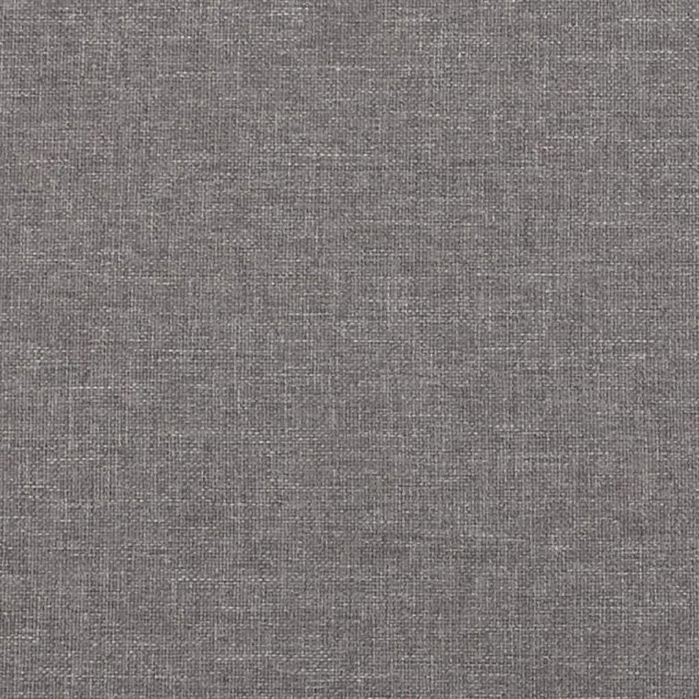 világosszürke szövet pad 70 x 35 x 41 cm