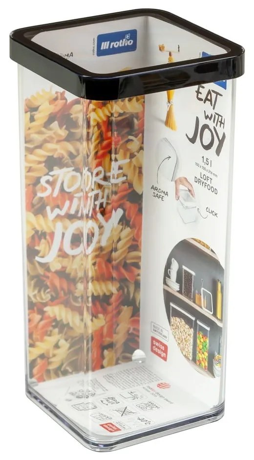 Élelmiszertartó doboz Loft – Rotho