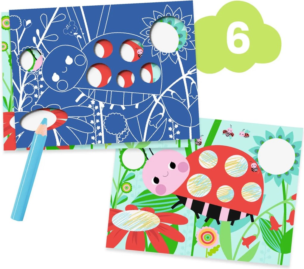 Kreatív műhely - 6 technika 1 dobozban - Egér és barátai - The mouse and his friends