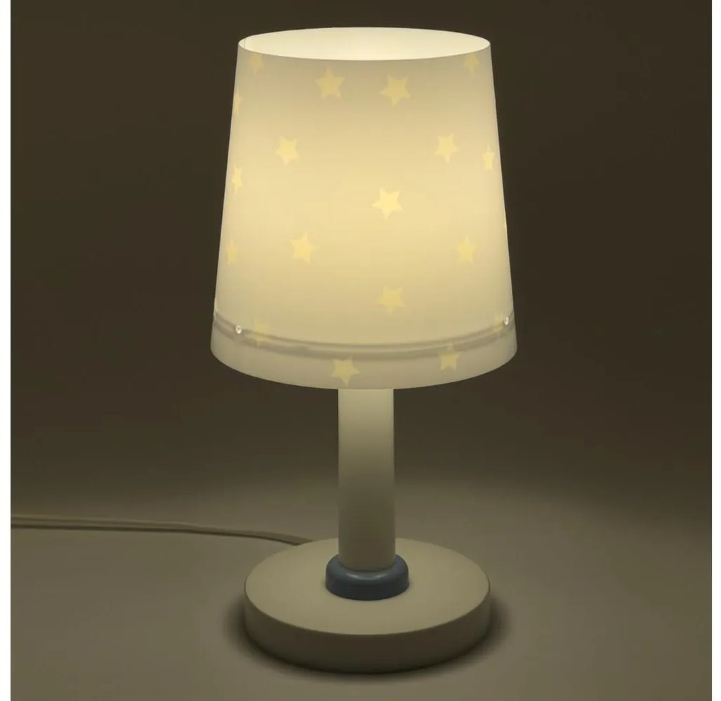 Dalber Dalber 82211T - Gyermeklámpa STAR LIGHT 1xE14/40W/230V kék PI479