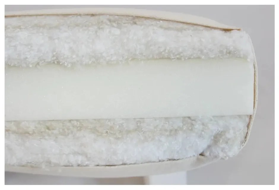 Natúr színű borovi fenyő franciaágy ágyráccsal 180x200 cm Japan – Karup Design