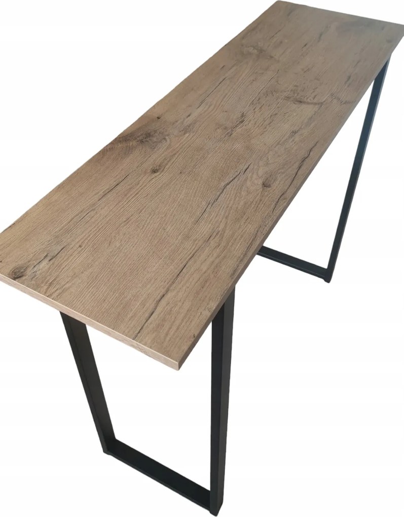 konzol asztal sonoma tölgy az előszobába