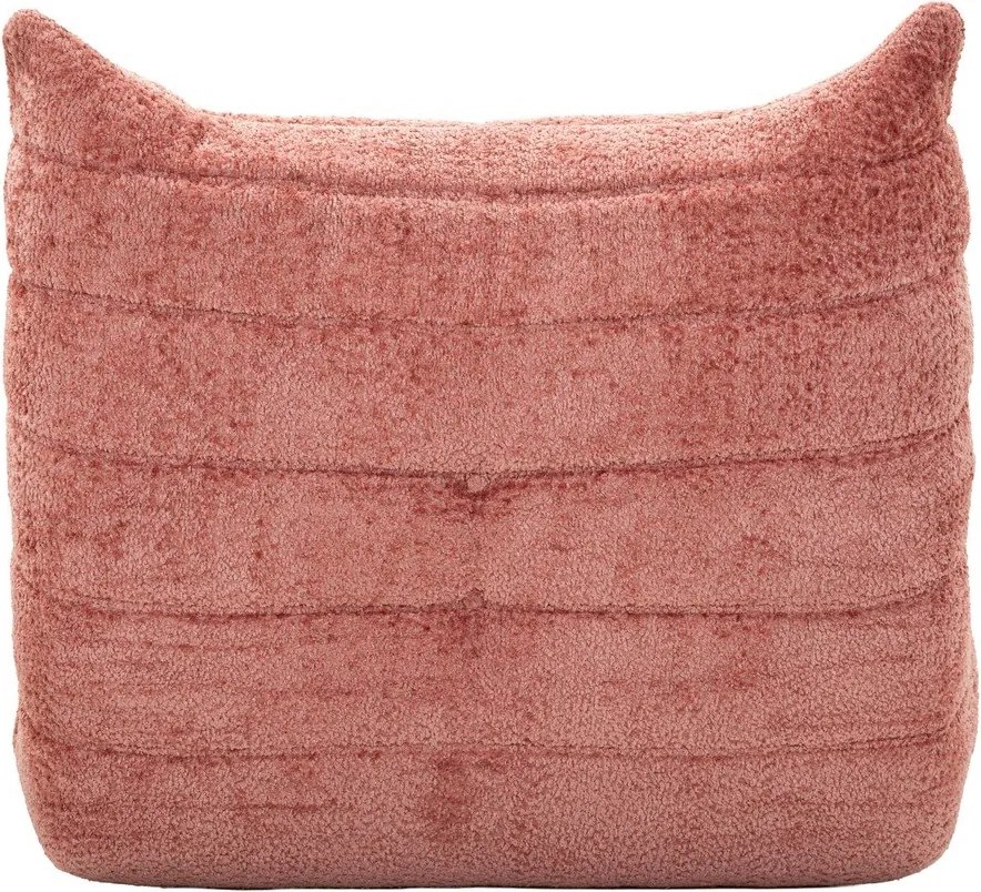 Rózsaszín buklé babzsákfotel Mask – Mauro Ferretti