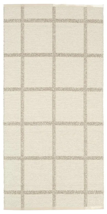 Krémszínű kültéri-beltéri futószőnyeg 70x150 cm Ada Fossil – Pappelina